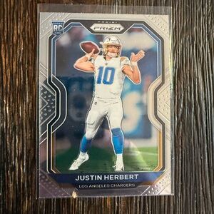 Justin Herbert Rookie card